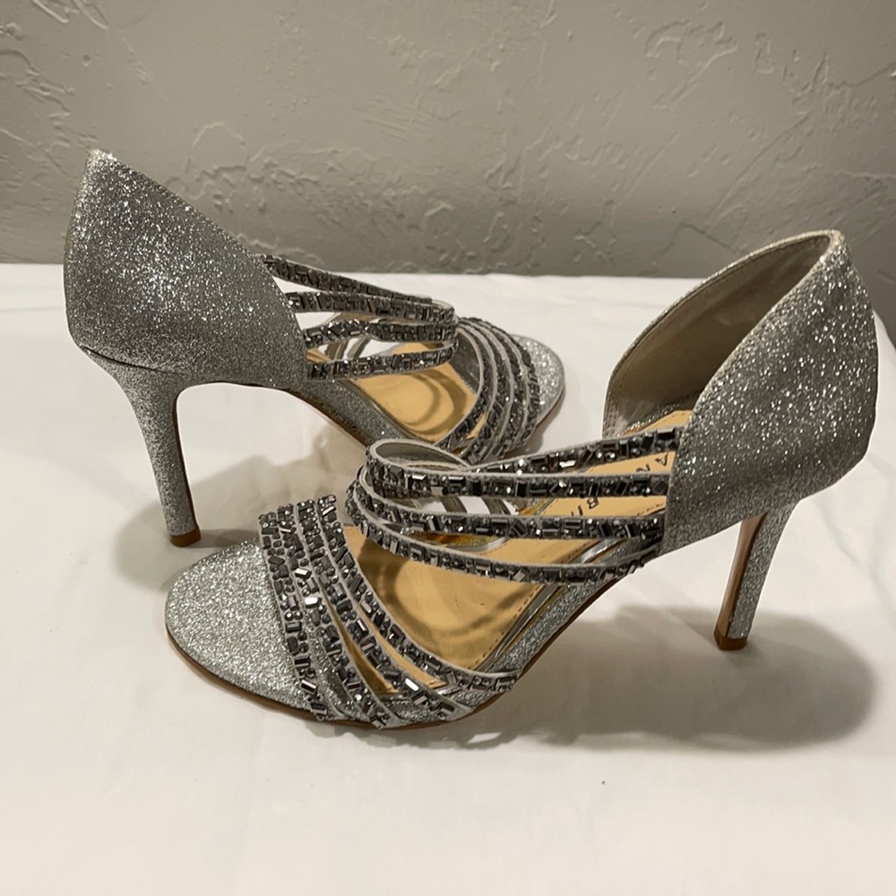 Gianni Bini Silver Heels Women